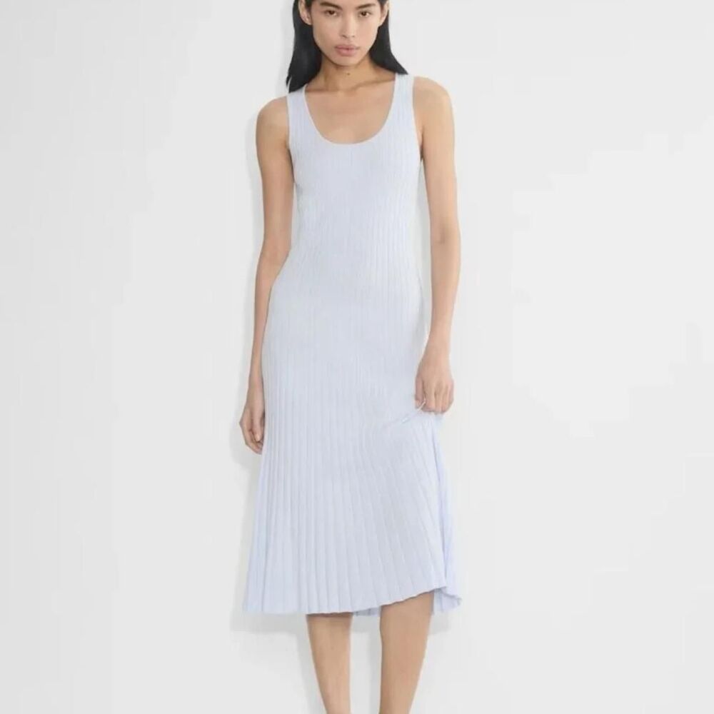 Aritzia Women's Blue and Purple Dress